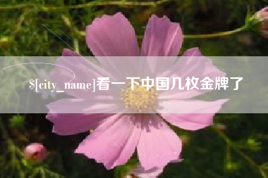 淮北看一下中国几枚金牌了
