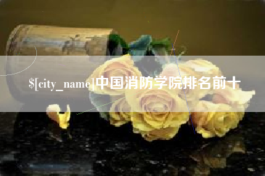 淮北中国消防学院排名前十