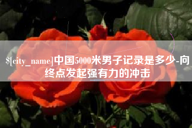 淮北中国5000米男子记录是多少-向终点发起强有力的冲击