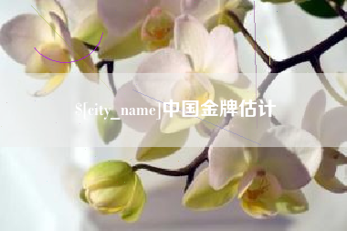 淮北中国金牌估计