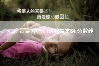 淮北中国消防救援学院 分数线