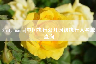 淮北中国执行公开网被执行人名单查询