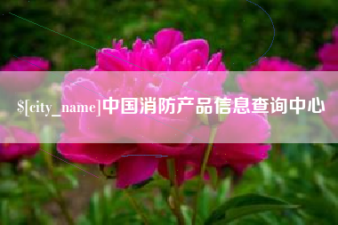 淮北中国消防产品信息查询中心