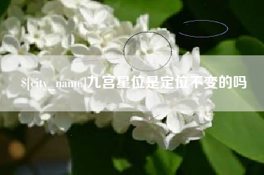 淮北九宫星位是定位不变的吗