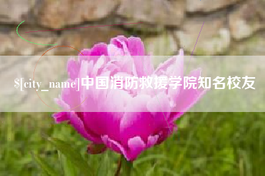 淮北中国消防救援学院知名校友