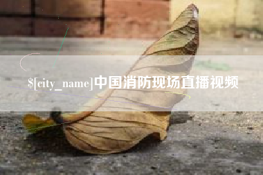 淮北中国消防现场直播视频
