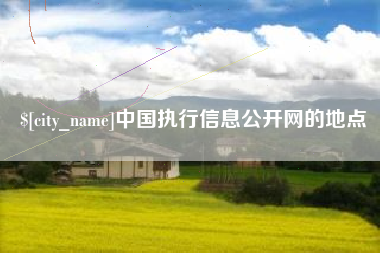 淮北中国执行信息公开网的地点