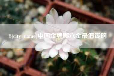 淮北中国金牌哪六金最值钱的