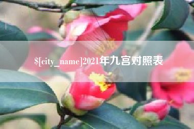 淮北2021年九宫对照表