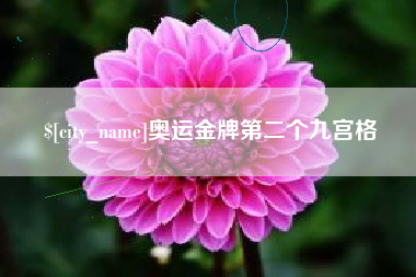 淮北奥运金牌第二个九宫格