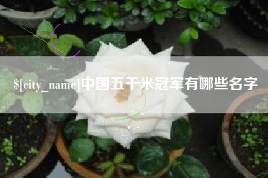 淮北中国五千米冠军有哪些名字